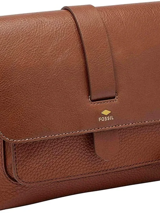 Fossil Kinley Small Leather Crossbody Bag with Key Charm - Picture 5 of 10